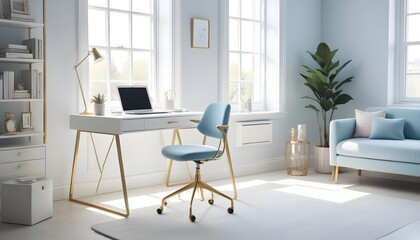 interior modern design room 3d