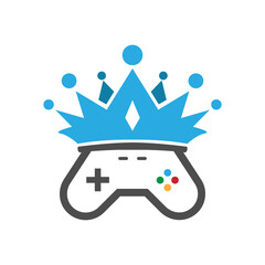 Joystick icon logo design