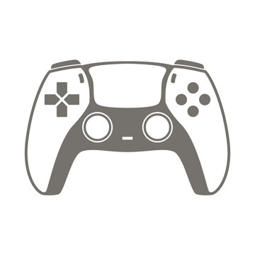 Joystick icon logo design