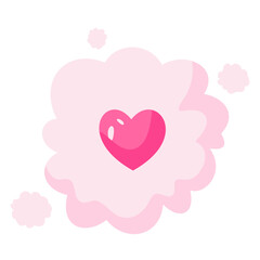 Cute Love Girly Illustration Set 