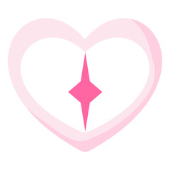 Cute Love Girly Illustration Set 