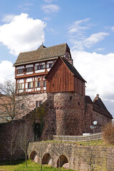 Fototapeta premium Museum in Old castle Altensteig, Germany, Baden Wuerttemberg 