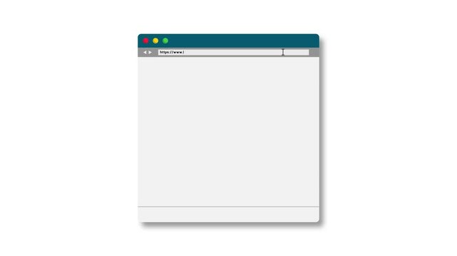 Browser Website Window Bar Insert you email address