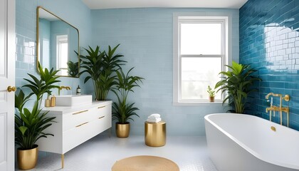 Fototapeta premium interior modern design room 3d