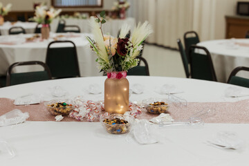 Beautiful wedding decorations from a recent wedding