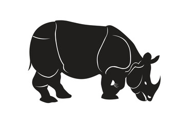 rhino vector illustration