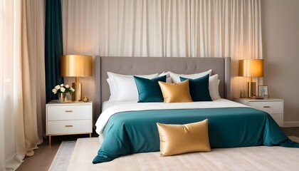 interior modern design room 3d