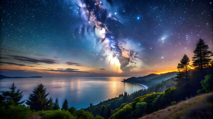 Obraz premium Glittering stars