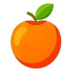 orange vector illustration