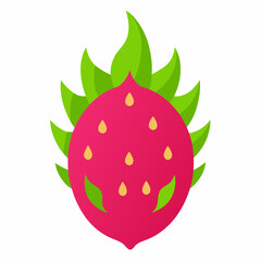 strawberry isolated on white background