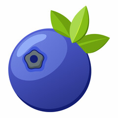 Obraz premium green apple with leaf