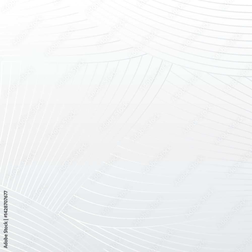 Poster ethereal waves subtle white lines weave across a soft gradient backdrop