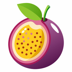 vector illustration of an apple