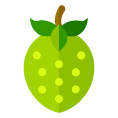 vector illustration of an apple