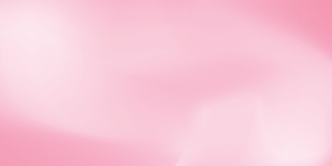 Obraz premium Abstract light pink sakura blossom color background. Vector simple and soft light horizontal backdrop. Blurred gentle gradient. Pastel pink smooth mesh y2k aesthetic. Minimal style. vector eps10