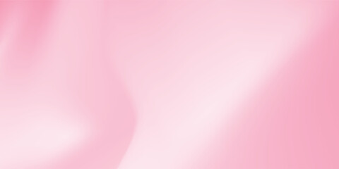 Abstract light pink sakura blossom color background. Vector simple and soft light horizontal backdrop. Blurred gentle gradient. Pastel pink smooth mesh y2k aesthetic. Minimal style. vector eps10 © PRIAM