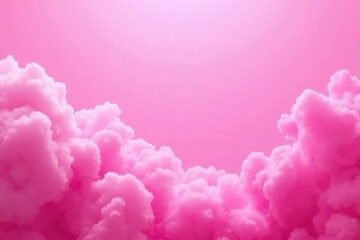 Fototapeta premium pink heart on blue sky