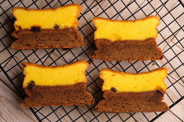 Lapis Surabaya is a traditional Indonesian layered sponge cake from Surabaya, East Java. It is...
