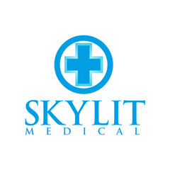 Obraz premium home health logo design with gradient color vector