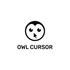 owl cursor letter O arrow