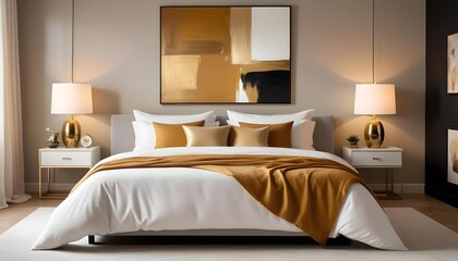 interior modern design room 3d