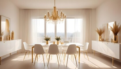 interior modern design room 3d