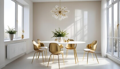 interior modern design room 3d