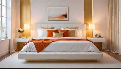 interior modern design room 3d