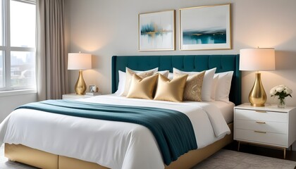 interior modern design room 3d