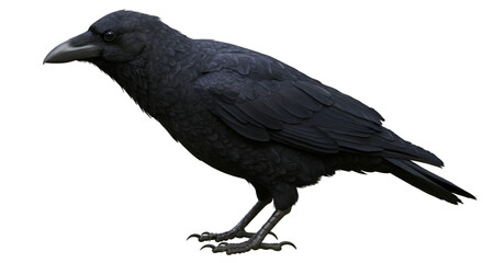 Fototapeta premium Closeup raven portrait