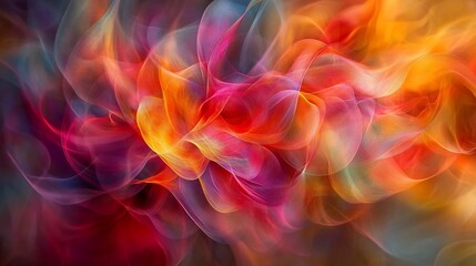 Obraz premium Abstract swirling colors