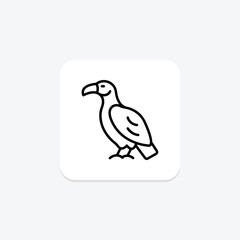 Vulture, vector, pixel perfect, illustrator file
