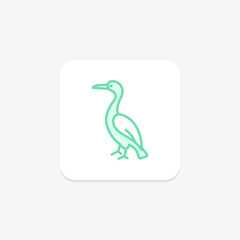 Cormorant, vector, pixel perfect, illustrator file