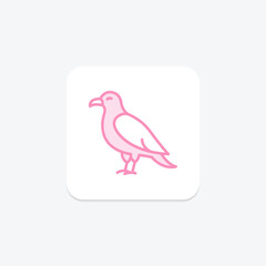 Osprey, vector, pixel perfect, illustrator file
