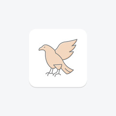 Eagle, vector, pixel perfect, illustrator file