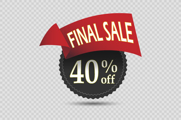 Price tag and banners for sale. Sticker and discount sticker.