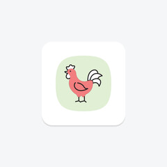 Bantam, vector, pixel perfect, illustrator file