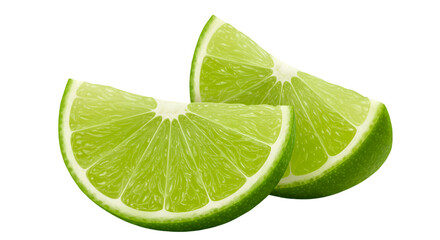 Fresh lime slices food image
