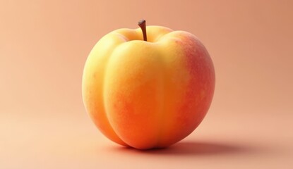 red apple on a white background