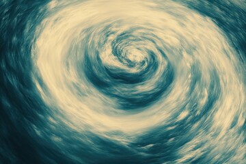 Swirling Abstract Background with Dynamic Fluid Motion in Blue Tones