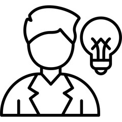 Obraz premium Personal skills Icon