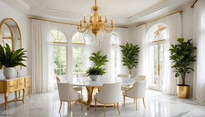 interior modern design room 3d