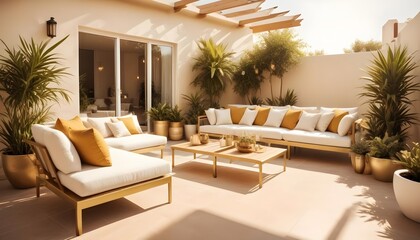 Obraz premium interior modern design room 3d