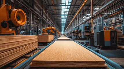 Automated Wood Processing Factory: A Glimpse into Modern Manufacturing