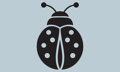 vector illustration of a ladybird