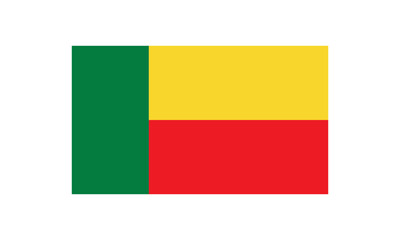 Fototapeta premium flag benin
