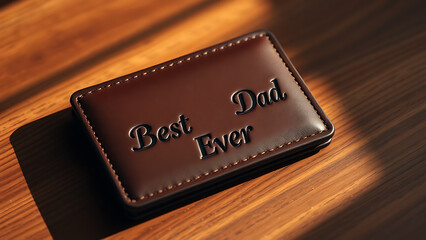 
 Save to Library
 Download Preview
 Preview Crop
 Find Similar
 
File #:  1389597972
A Personalized Leather Wallet for the Best Dad Ever, illuminated by warm sunlight on a wooden surface