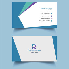 Modern business Card Template Design. Visiting Card Design, Creative Business Card Design.