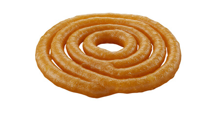 Fototapeta premium Spiral fried sweet food