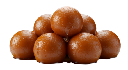 Sweet round indian dessert stack